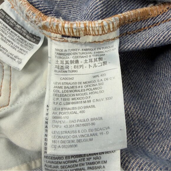 Levi's Made and Crafted Rail Straight Selvedge Denim 31x30 - Picture 13 of 15